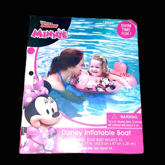 Minnie Mouse Inflatable Boat - Picture 1 of 4
